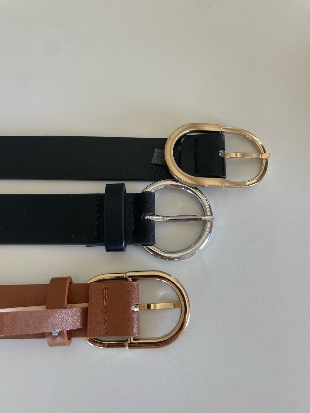 Three (3) Multi-color belts